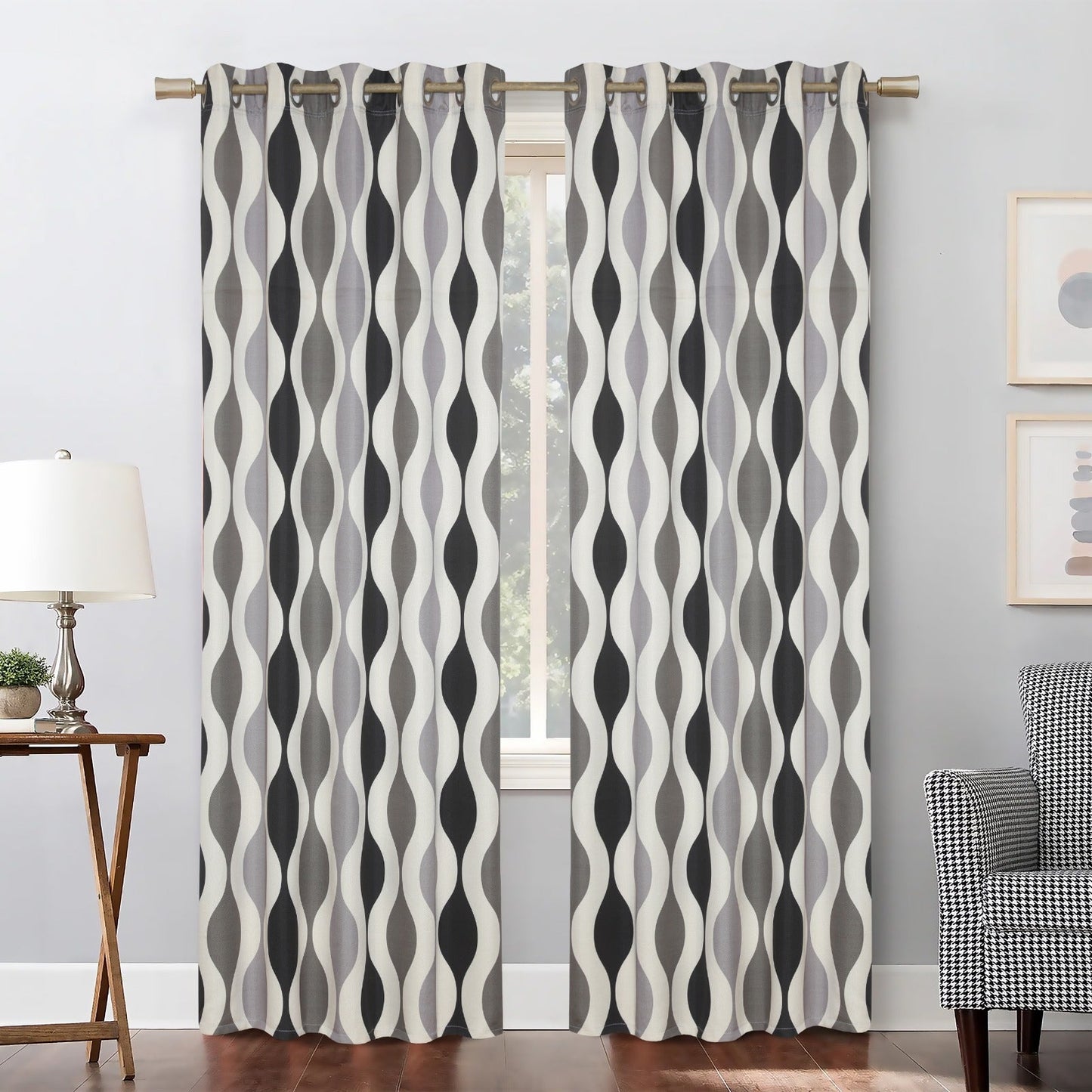Urban Stream Panels Black-Grey Streamline